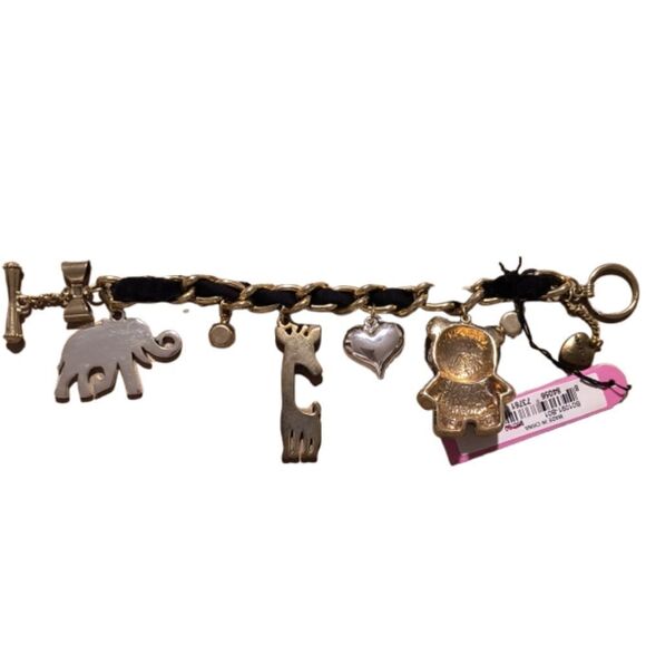 Betsey Johnson Jungle Animals Bracelet - Picture 2 of 6